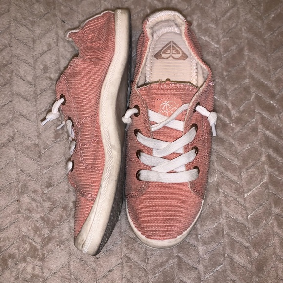 Pink Roxy Sneaker Flats - Picture 2 of 2